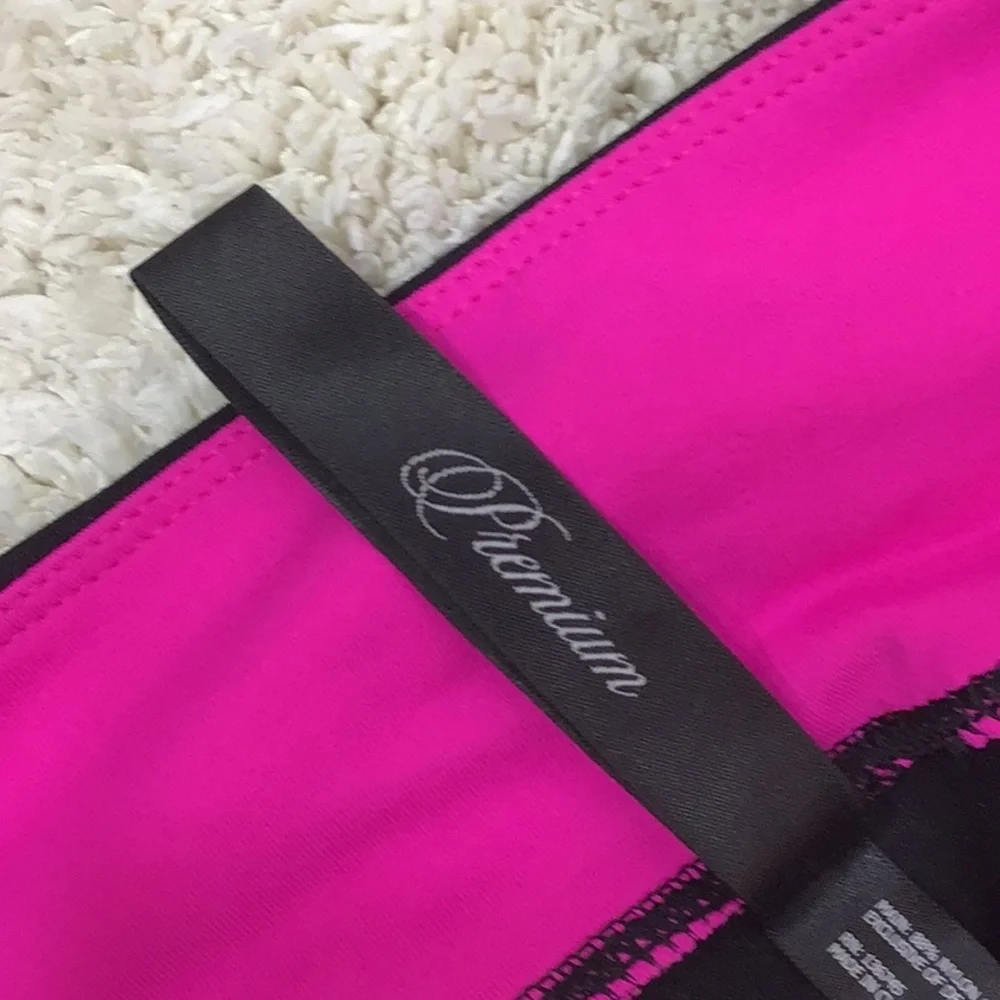 Lorna Jane LJ Black premium Capri leggings XL